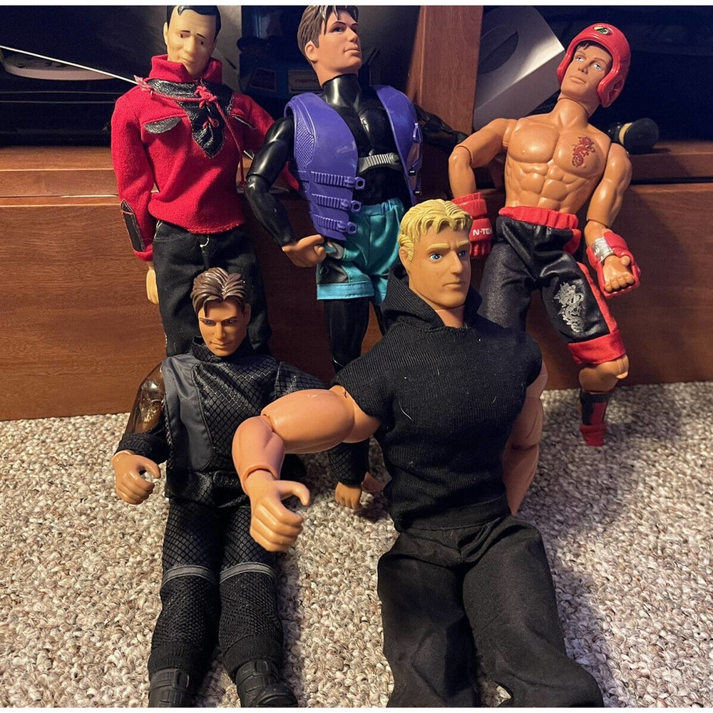 lot of 5 vintage mattel And Playing Mantis 1998